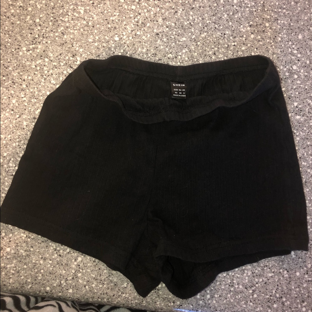 Black shorts